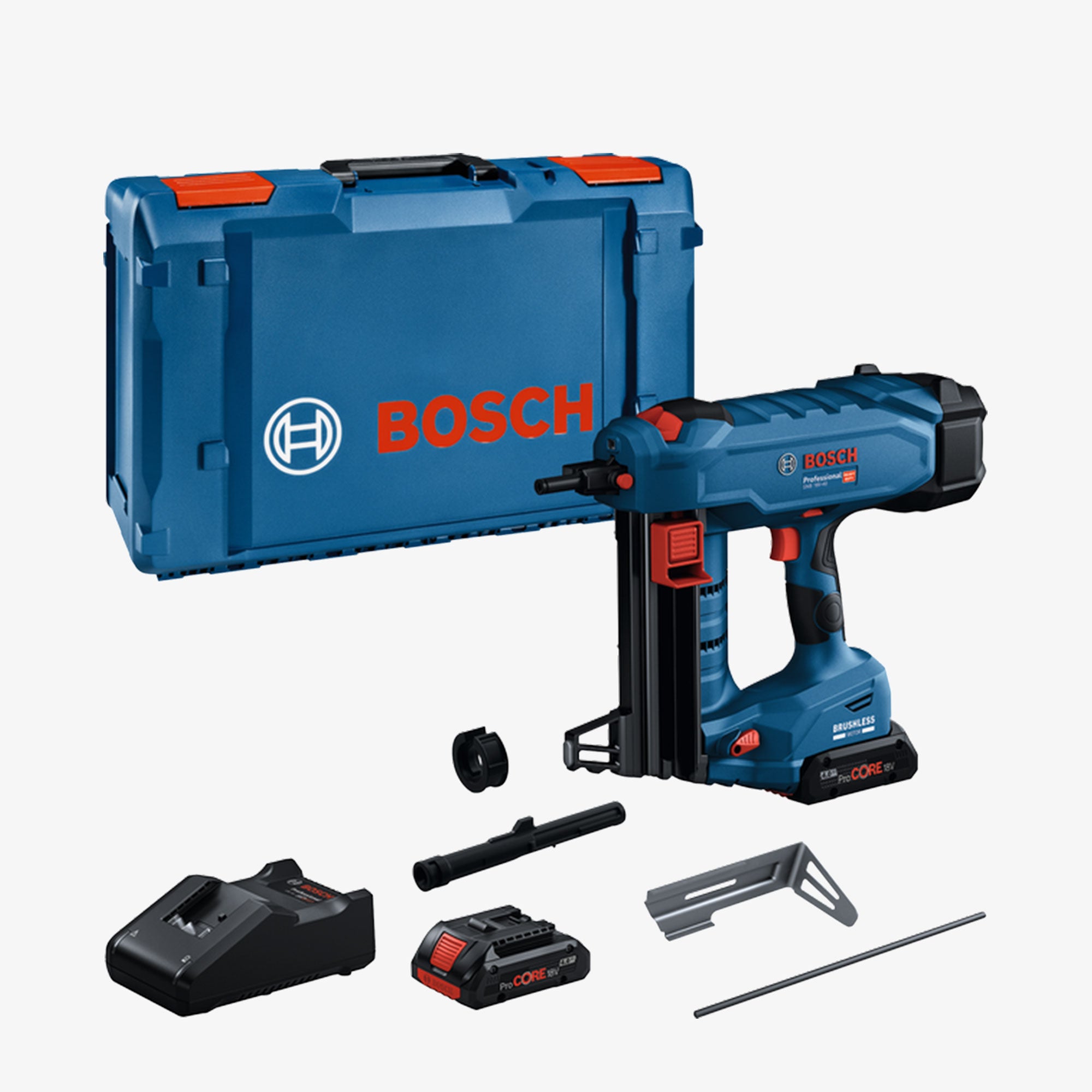 BOSCH 06019L7005 GNB 18V-40 Akumulatorski zabijač za čavle U XL-BOXXU sa dodatcima