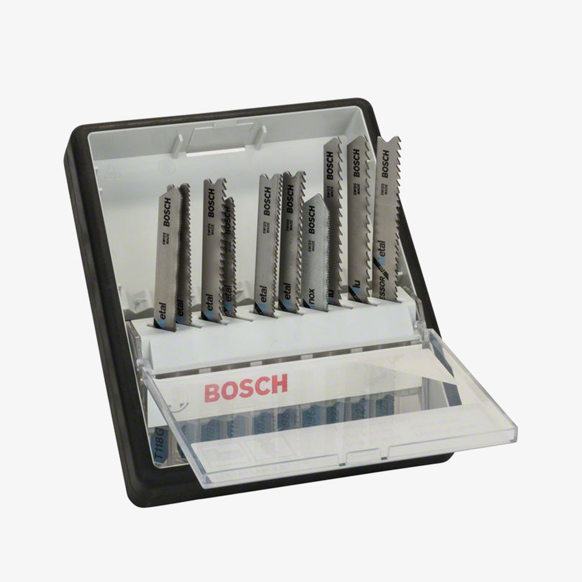 BOSCH 2607010541 Set od 10 listova ubodne pile Robust Line s T-prihvatom, metal