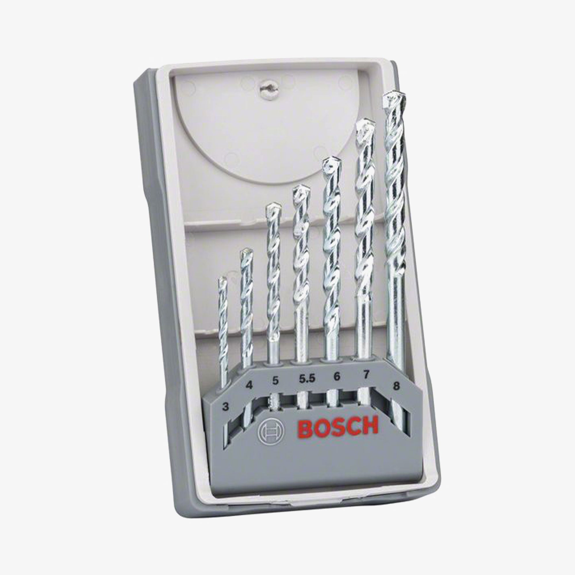 BOSCH 2607017035 Set mit 7 Bohrern für Wände CYL-1, 3/4/5/5,5/6/7/8 mm