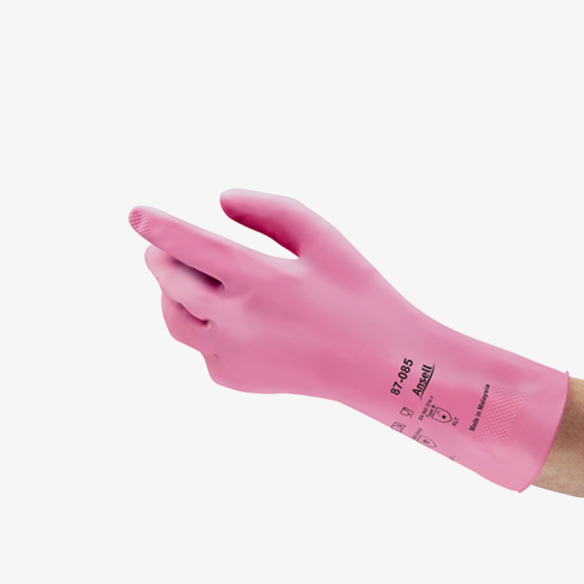 ANSELL AlphaTec 87-085 chemical resistant gloves package - 12 pairs