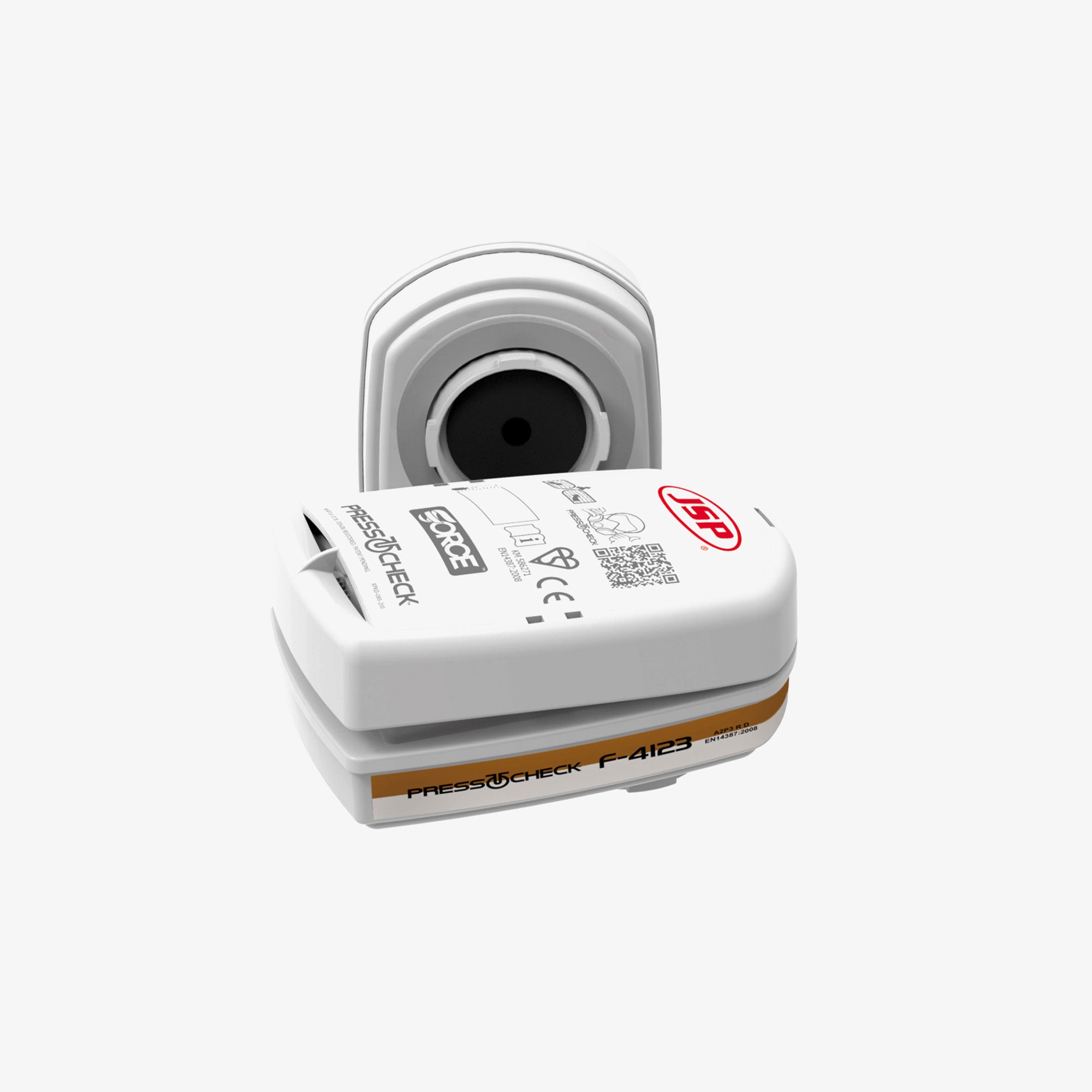 JSP F4123 PressToCheck A2P3 Filters for protection against vapors and particles (pair)