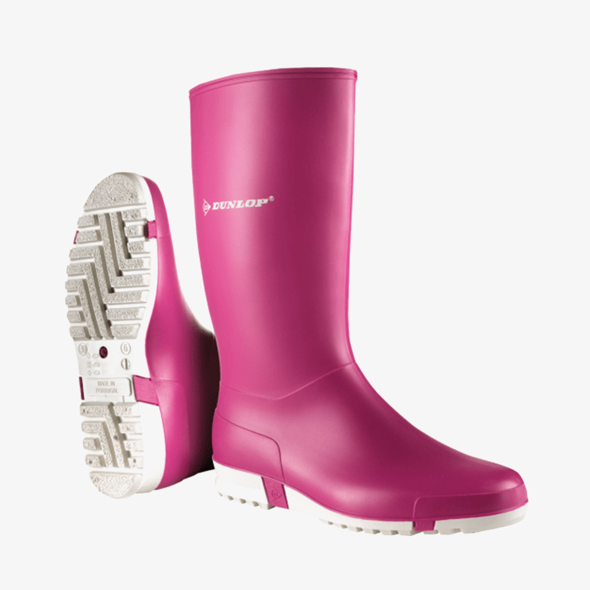 DUNLOP K272111 Sport Rosa Arbeitsschutzstiefel aus PVC