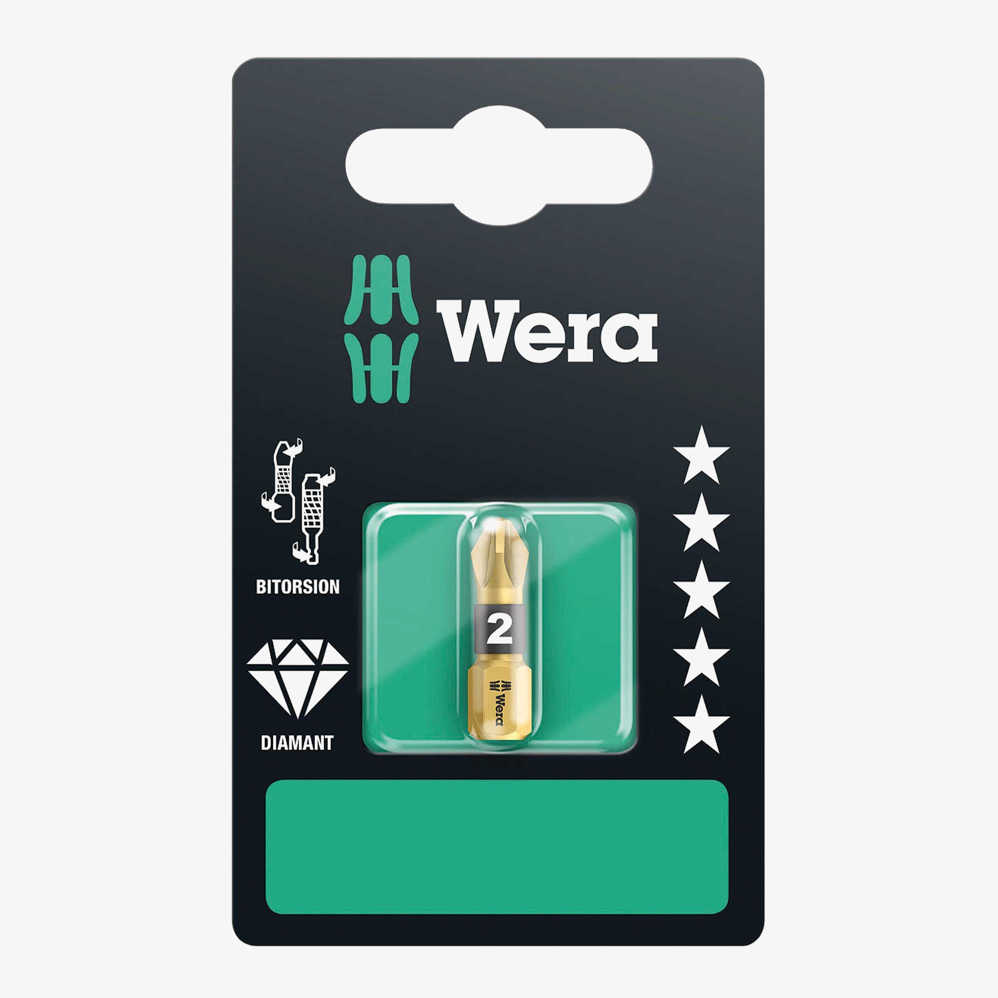 WERA 855-1 BDC PZ 2 x 25 mm SB