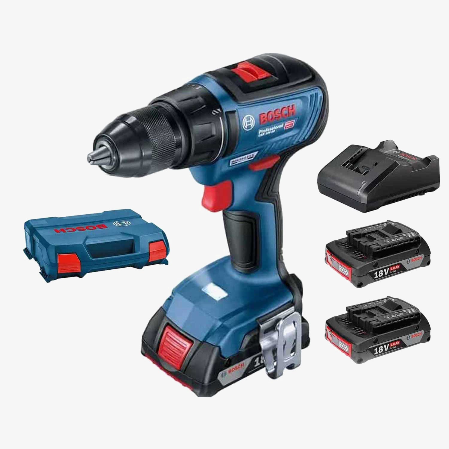 BOSCH 06019H5100 GSB 18V-50 Akumulatorska bušilica SET