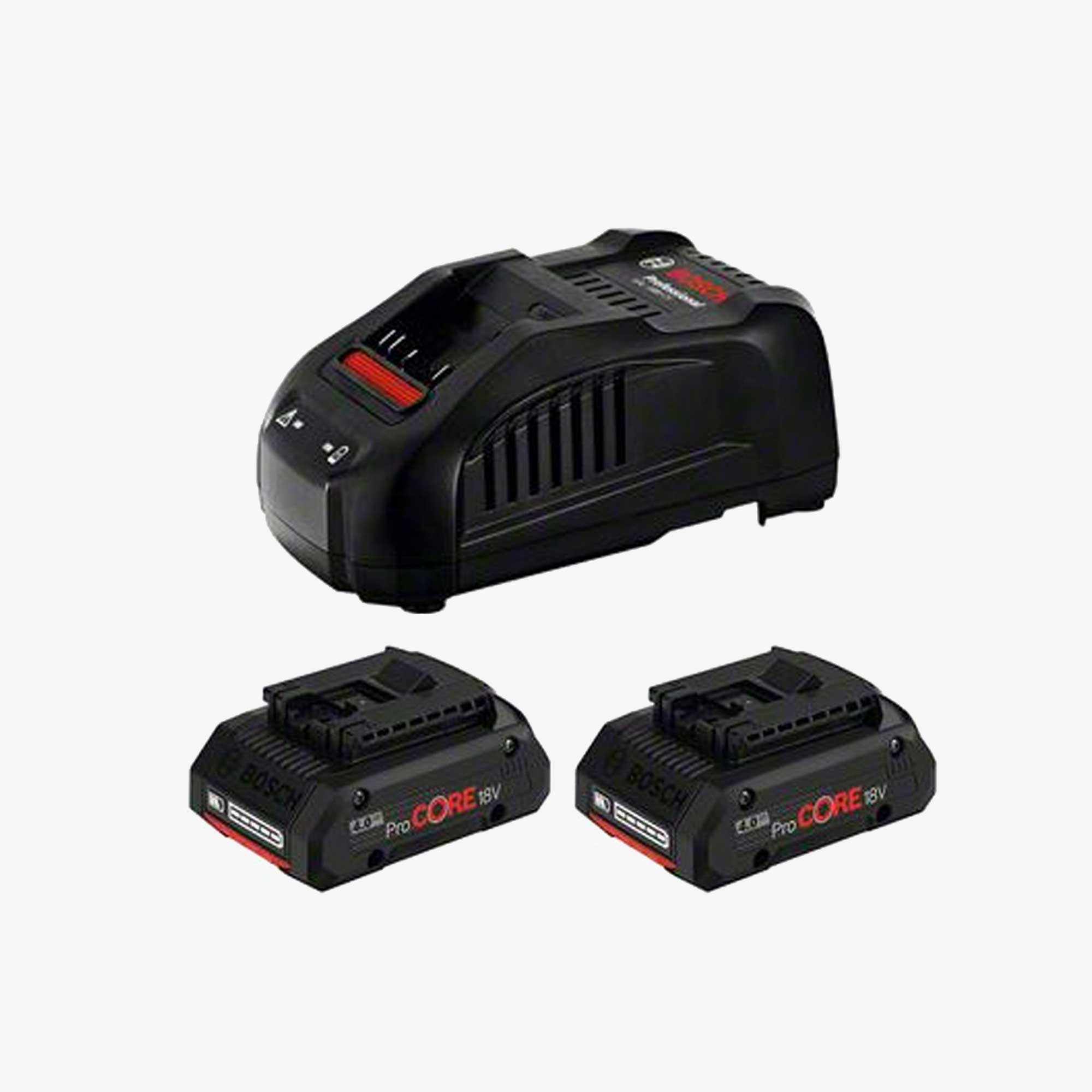 BOSCH 1600A016GF 2 x ProCORE18V 4.0Ah + GAL 1880 CV