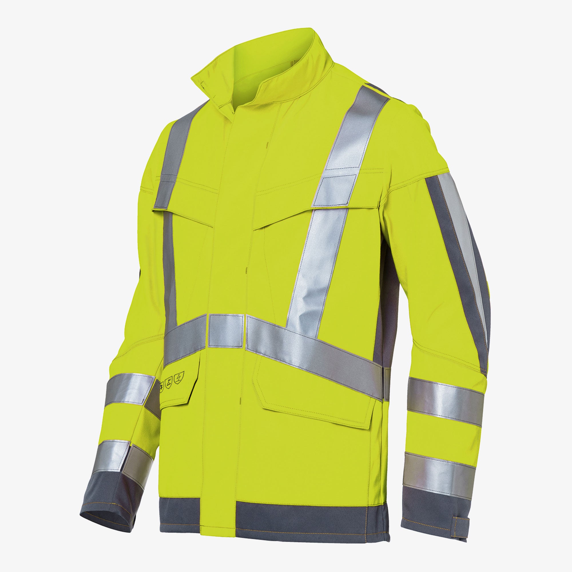 KÜBLER PROTECTIQ HIGH VIS 1395-8430 ARC 2 PSA 3 Antistatik Vremenska radna jakna visoka vidljivost