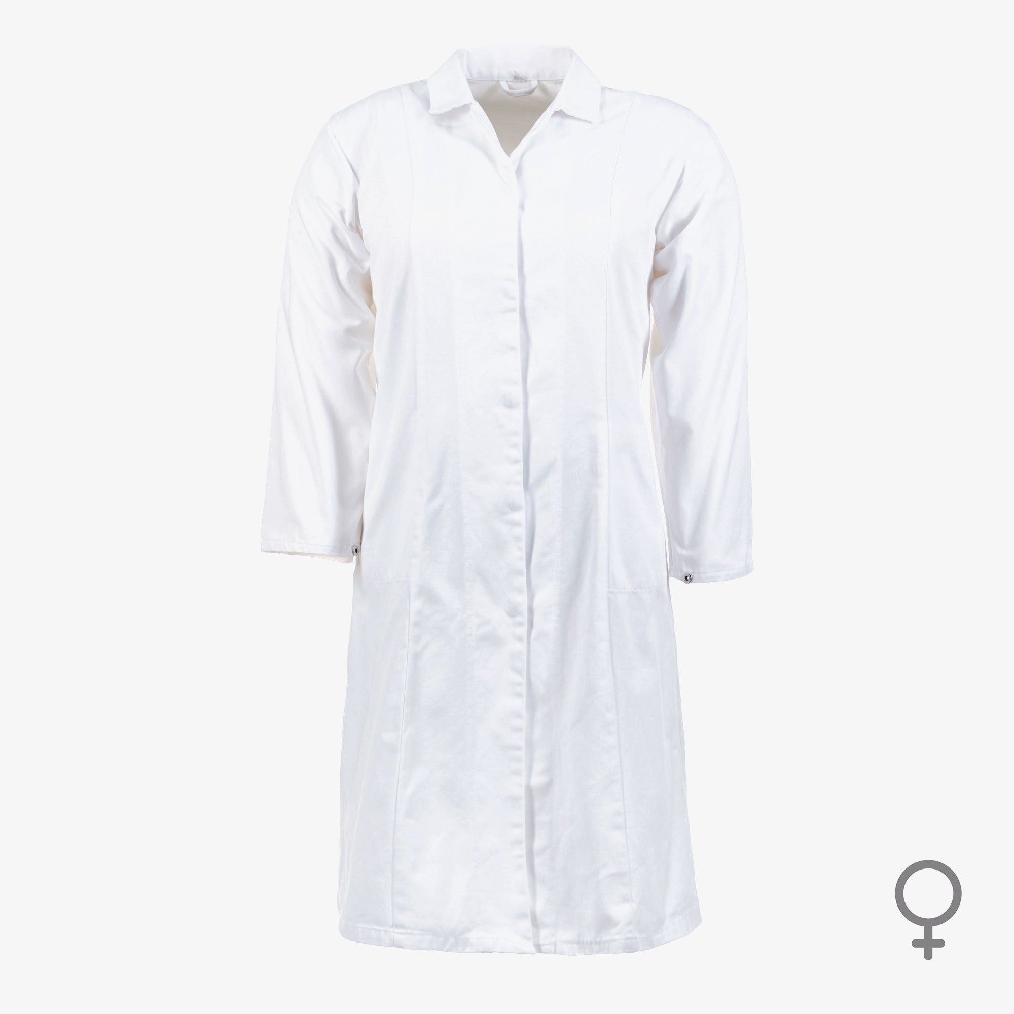 PLANAM Women's White work coat