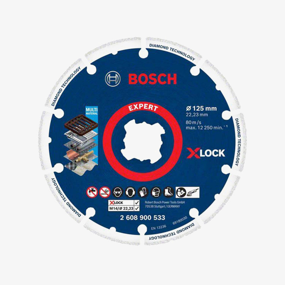 BOSCH 2608900533 Dijamantna metalna ploča X-LOCK od 125 x 22,23 mm