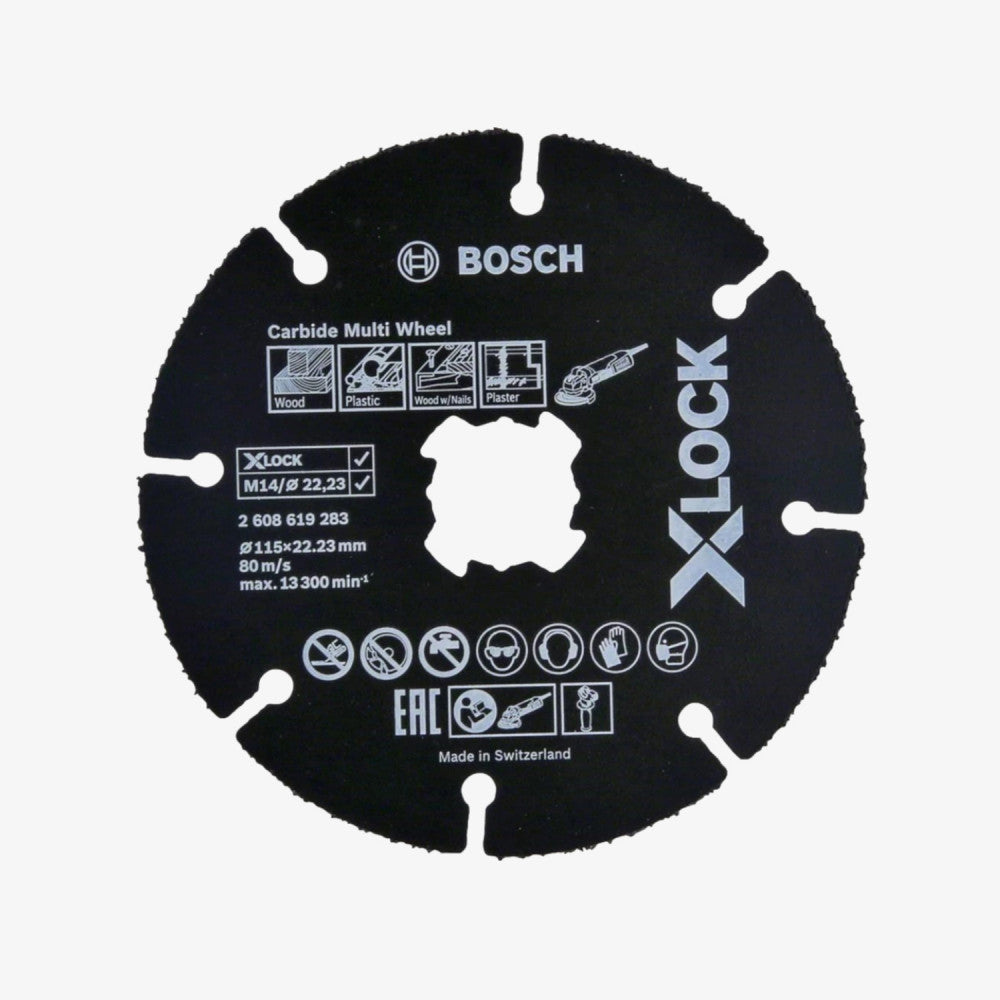 BOSCH 2608619283 Rezna ploča X-LOCK Carbide Multi Wheel, 115 mm
