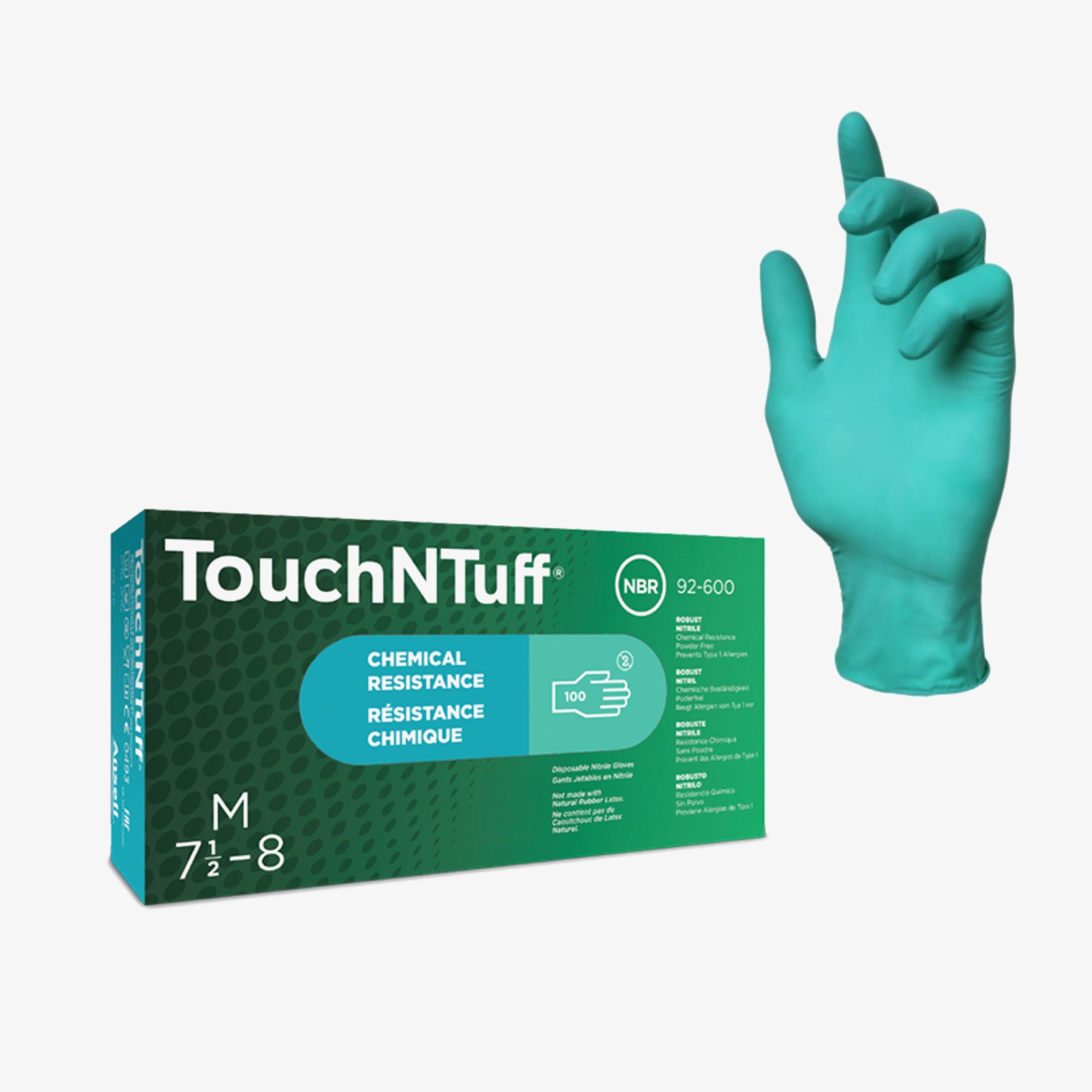 ANSELL TouchNTuff 92-600 Jednokratne nitrilne rukavice 100-1